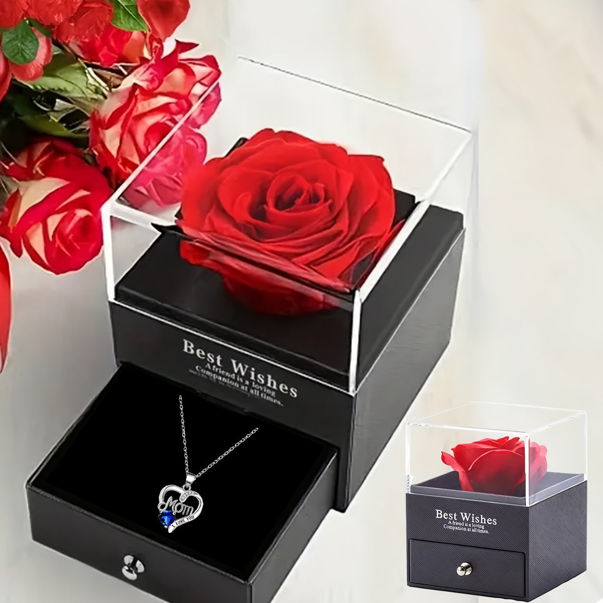 I Love You Mom Necklace