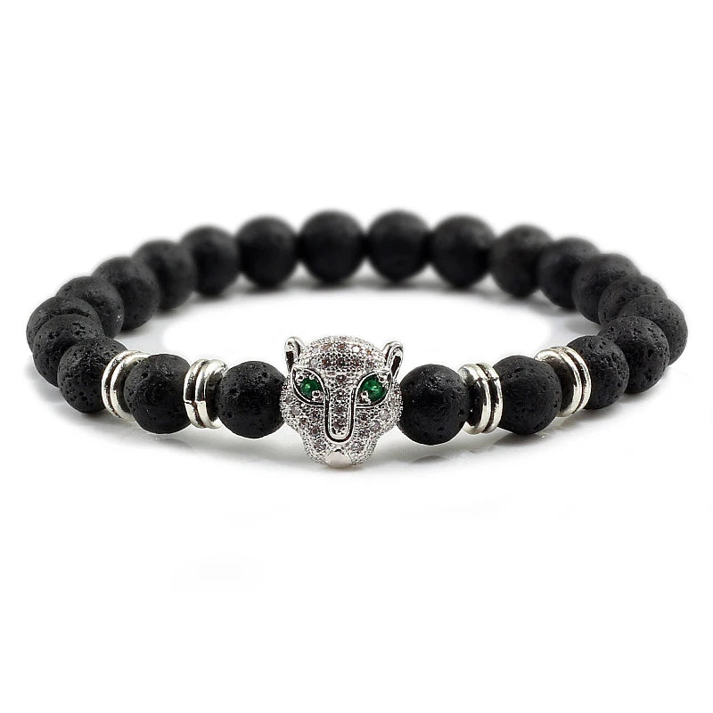 Leopard Head Bracelet