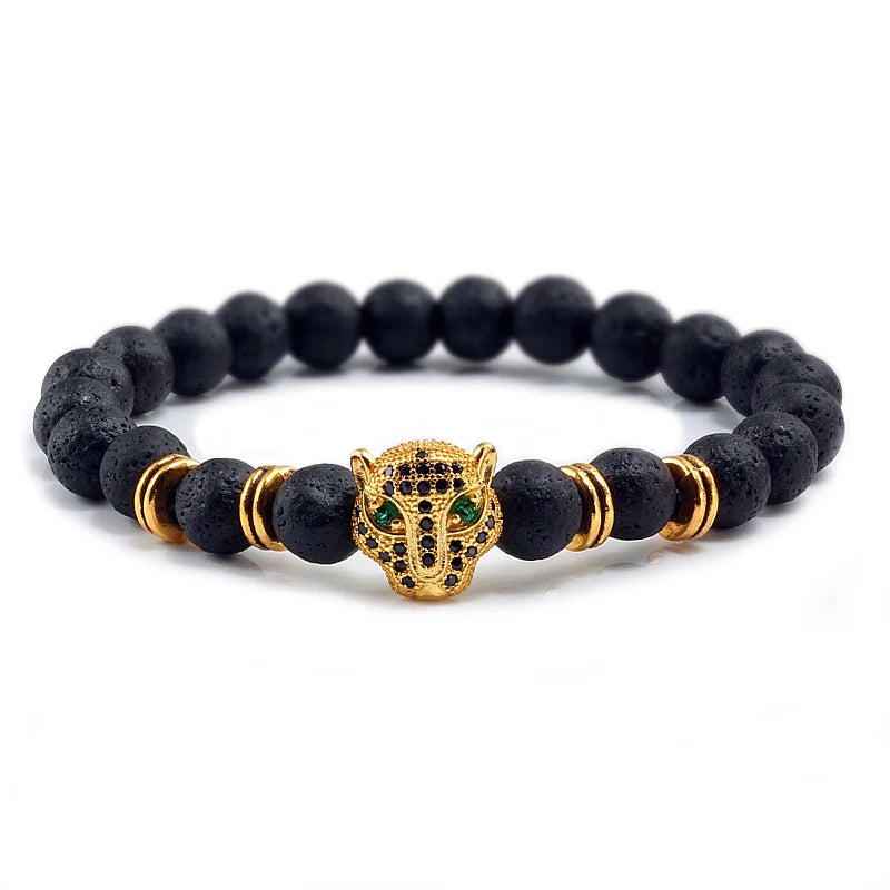 Leopard Head Bracelet