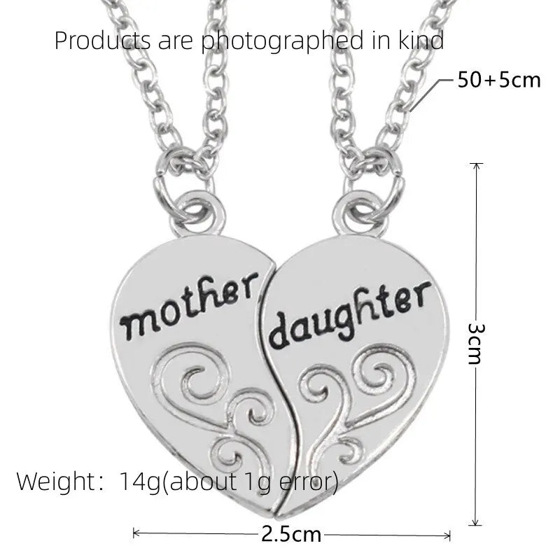 Mother and Daughter Necklace
