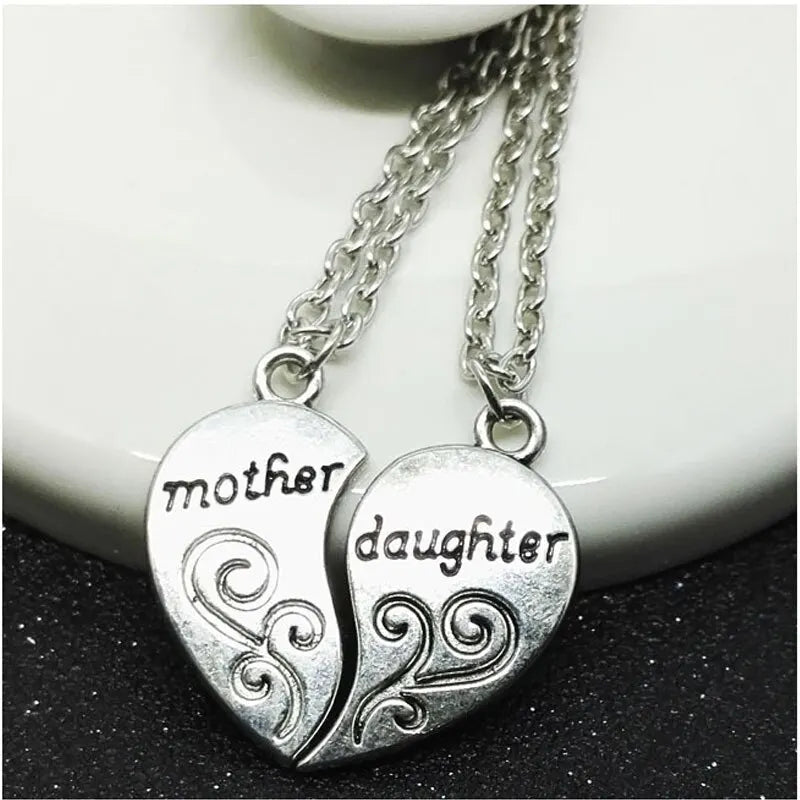 Mother and Daughter Necklace