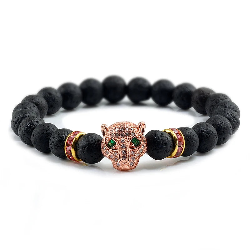 Leopard Head Bracelet