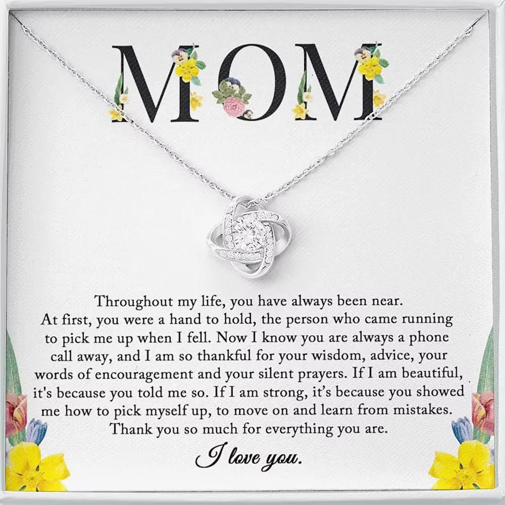 Classic Zircon Necklace for MOM
