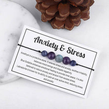 Load image into Gallery viewer, Energy Mantra Bracelets - Anxiety &amp; Stress