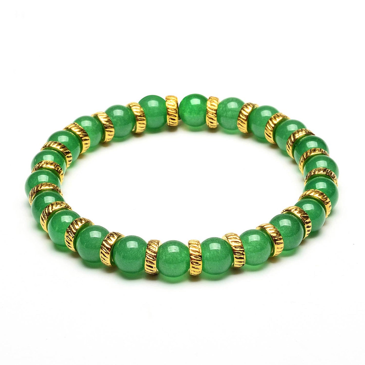 ELYA Women's Jade Stone Beaded Bracelet