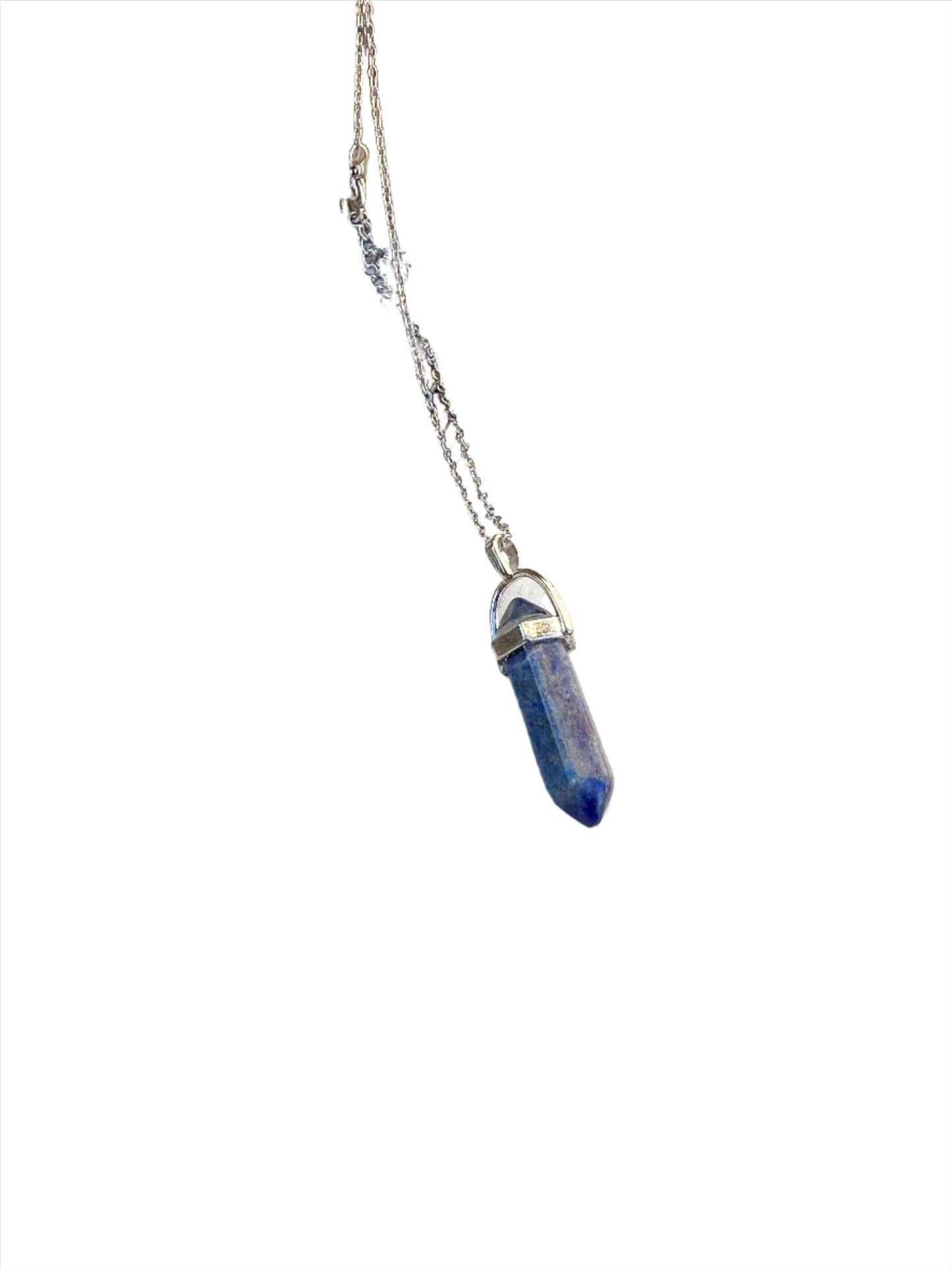 Gemstone Bullet Necklace