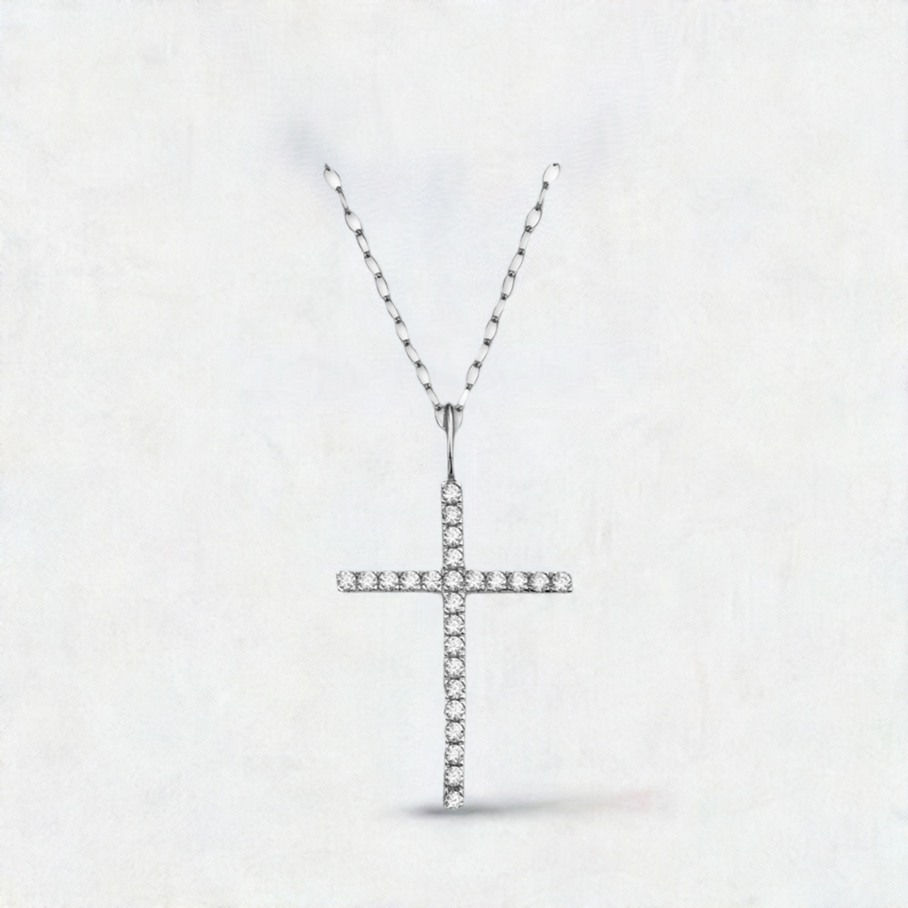 Energy Pendant Cross Necklace